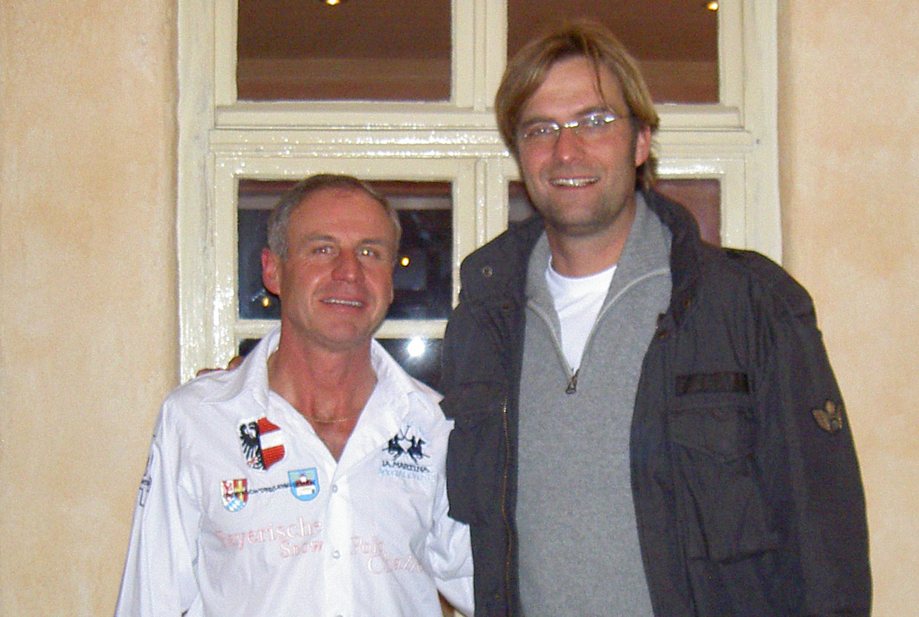 Jürgen Klopp mit Klaus Kern
